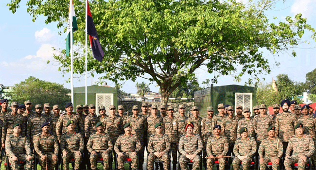 বাংলাদেশ সীমান্তে নবগঠিত ঘাঁটি।