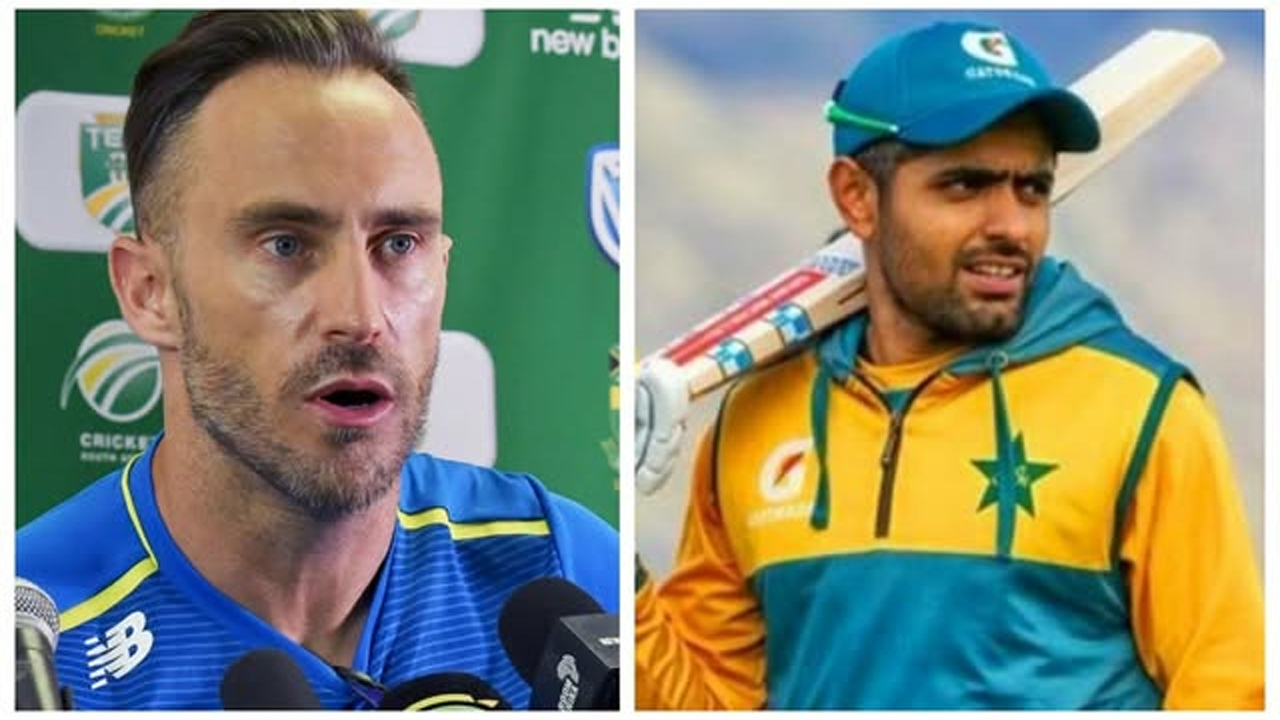 ফ্যাফ ডু প্লেসি ও বাবর আজম