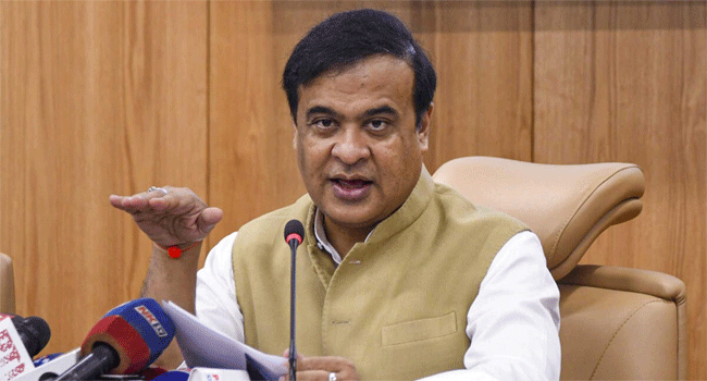 আসামের মুখ্যমন্ত্রী হিমন্ত বিশ্বশর্মা