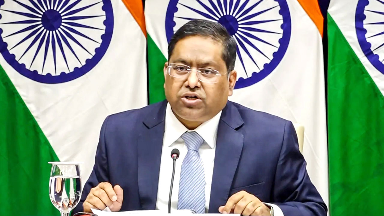 ভারতের পররাষ্ট্র মন্ত্রণালয়ের মুখপাত্র রণধীর জয়সওয়াল