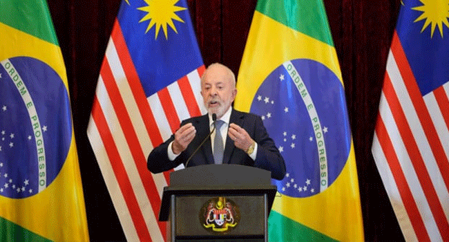 ব্রাজিলের প্রেসিডেন্ট লুইজ ইনাসিও লুলা