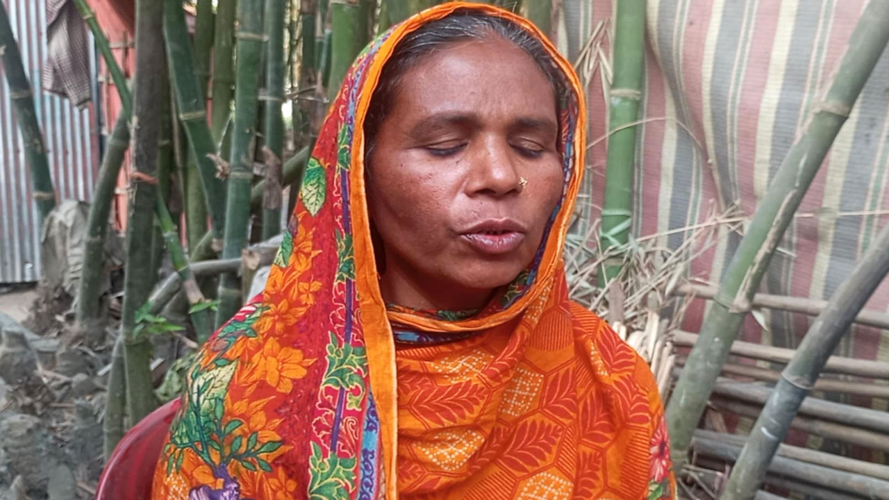 শহীদ নাজমুল হোসেনের মা গোলেভান বেগম
