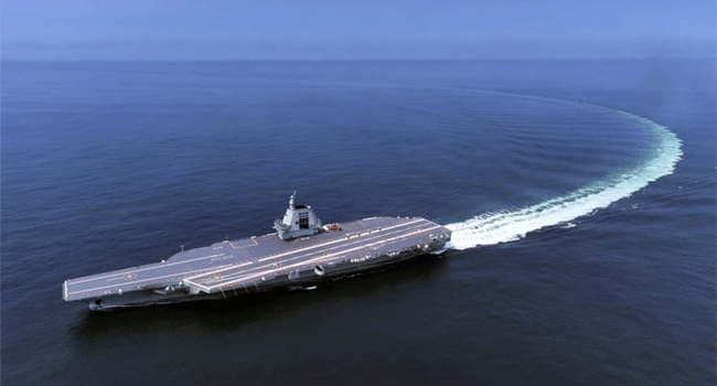 চীনের তৃতীয় বিমানবাহী রণতরী