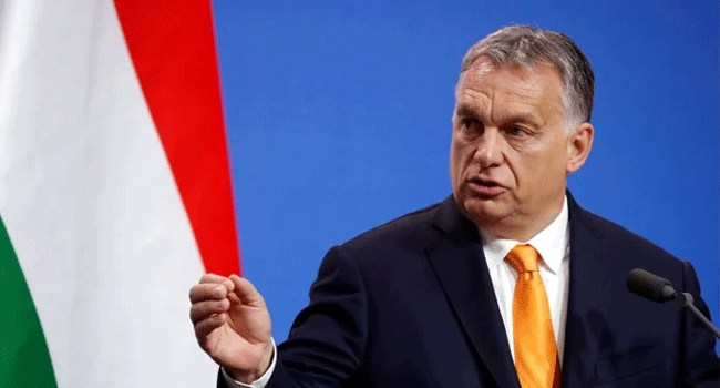 হাঙ্গেরির প্রধানমন্ত্রী ভিক্টর অরবান