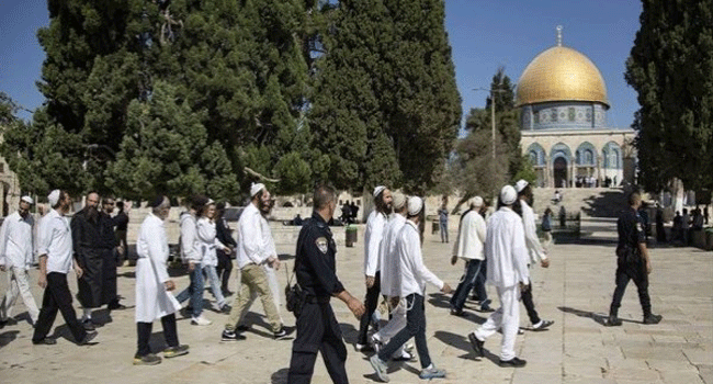 আল আকসা মসজিদে অনুপ্রবেশ ১৫১ ইসরাইলির