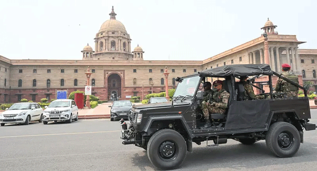 ভারতের পররাষ্ট্র মন্ত্রণালয় যেখানে অবস্থিত - দিল্লির সাউথ ব্লক