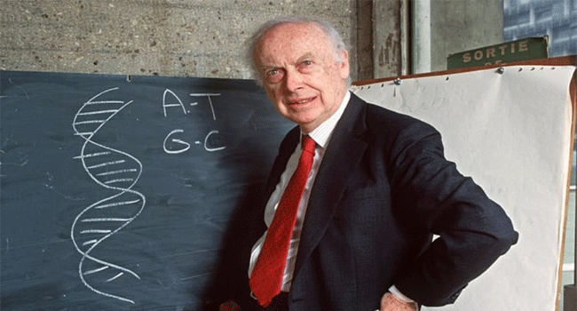 ডিএনএ আবিষ্কারক নোবেলজয়ী বিজ্ঞানী জেমস ওয়াটসন