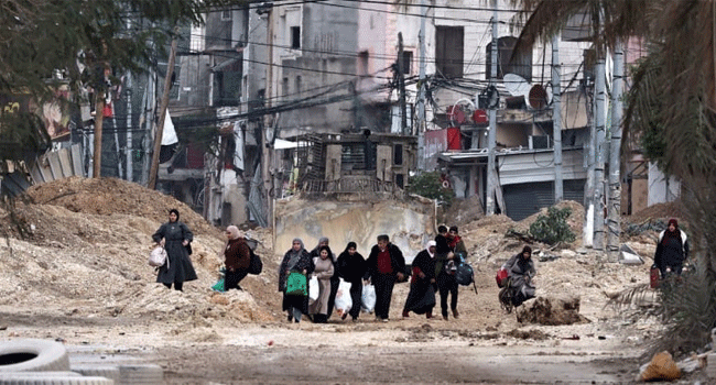 গাজায় ধ্বংসযজ্ঞ