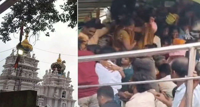 ভারতের মন্দিরে পদদলিত