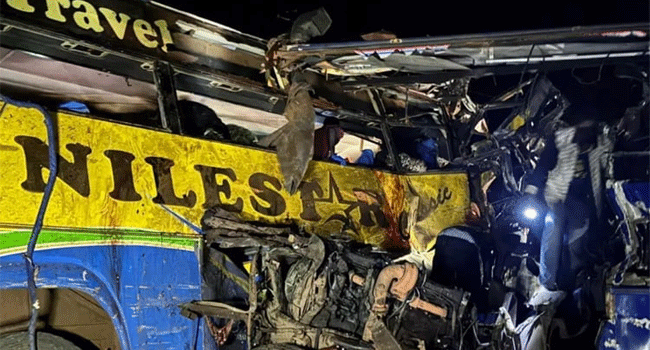 উগান্ডায় ভয়াবহ সড়ক দুর্ঘটনা