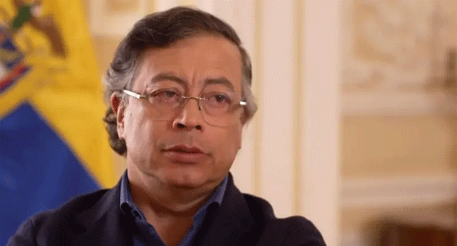 কলম্বিয়ার প্রেসিডেন্ট গুস্তাভো পেত্রো