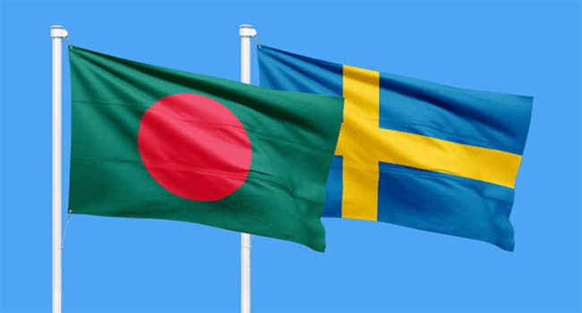 খালেদা জিয়ার মৃত্যুতে সুইডেনের শোক