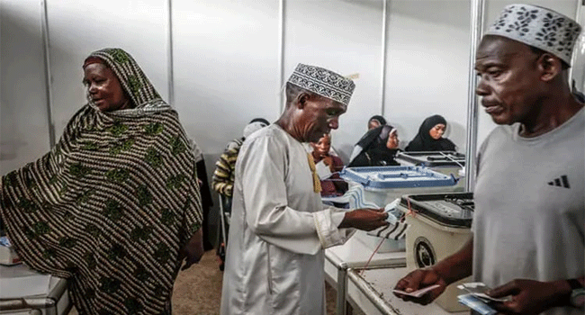 তানজানিয়ায় ভোটের দৃশ্য