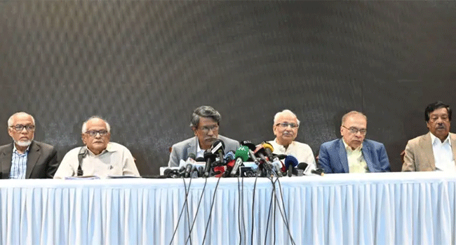 ঐকমত্য কমিশনের সংবাদ সম্মেলন