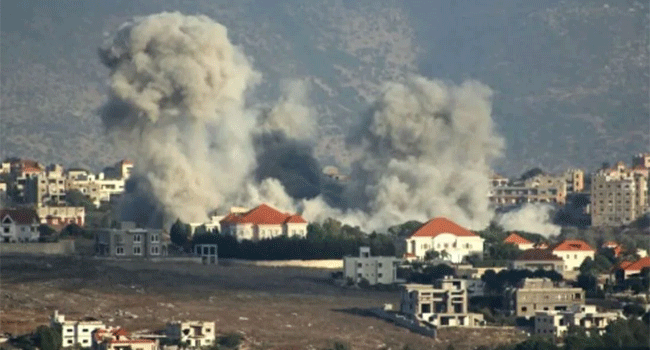 লেবাননে ইসরাইলি হামলা