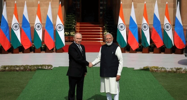 মোদি-পুতিন বৈঠক