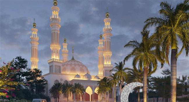 বাবরি মসজিদের প্রস্তাবিত নতুন নকশা