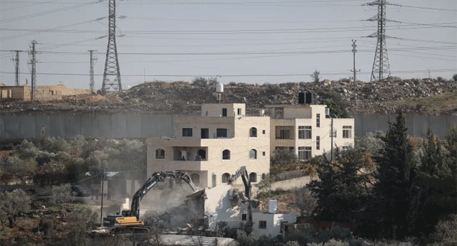 পশ্চিমতীরকে বিভক্ত করার পরিকল্পনা ইসরাইলের