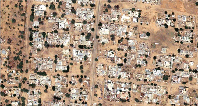 স্যাটেলাইটে ধরা পড়েছে দাফুর গণহত্যার চিত্র