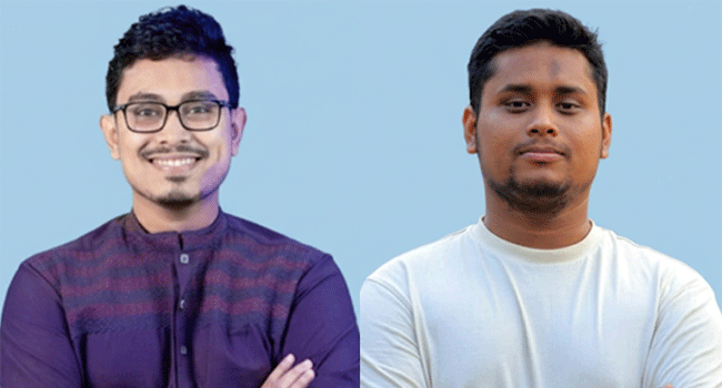 হাদির কফিন ছুঁয়ে শপথ নিলেন হাসনাত ও সাদিক কায়েম