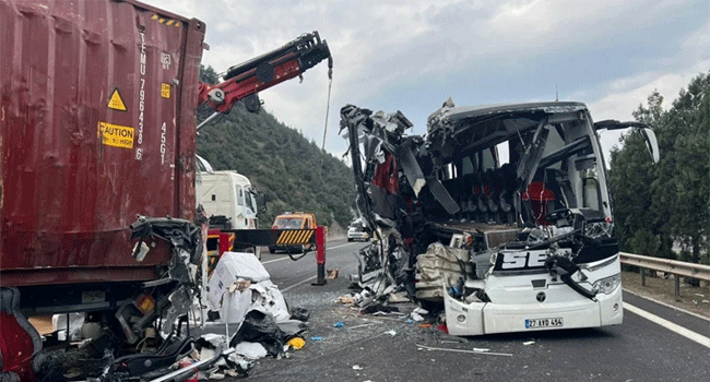 তুরস্কে বাস দুর্ঘটনা