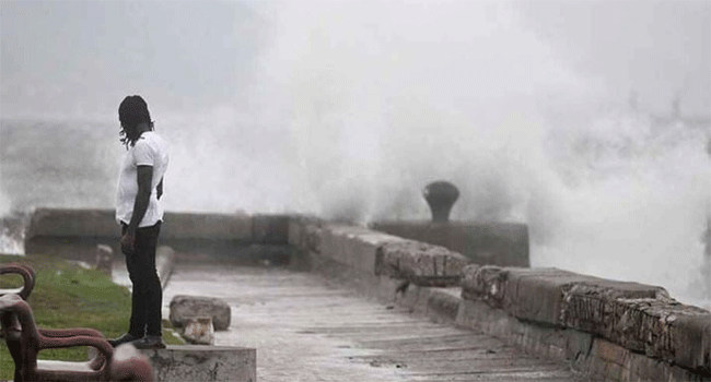 হাইতিতে ঘূর্ণিঝড়ের আঘাত