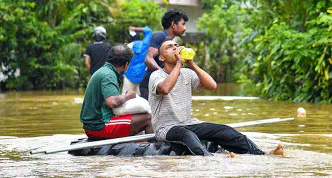 শ্রীলঙ্কায় বন্যা ও ভূমিধসে মৃতের সংখ্যা বেড়ে ৬০৭