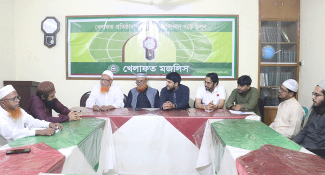 আপ বাংলাদেশের নেতাদের সাথে খেলাফত মজলিসের মতবিনিময়