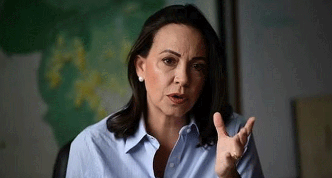 ভেনিজুয়েলার নোবেলজয়ী মাচাদো