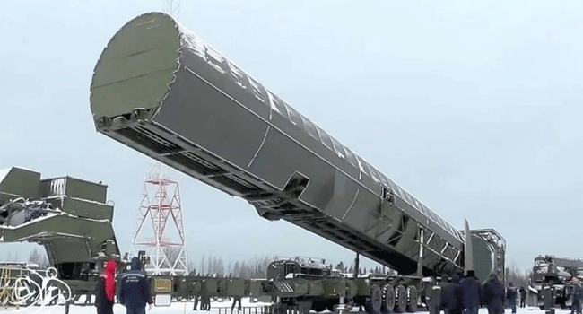 রাশিয়ার অসীম পাল্লার ক্ষেপণাস্ত্র সম্পর্কে ন্যাটোর হুঁশিয়ারি