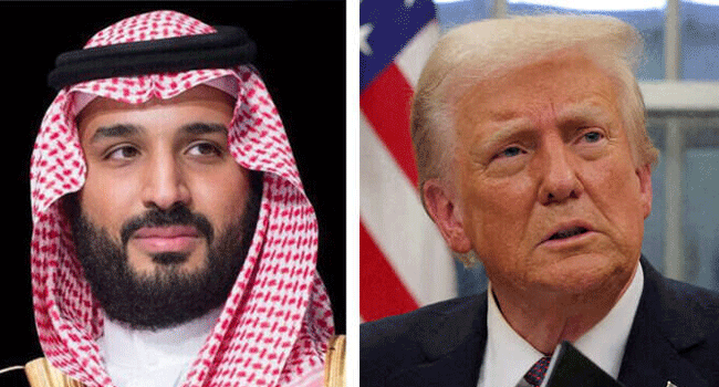 ট্রাম্প-মোহাম্মাদ বিন সালমান
