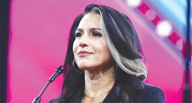 যুক্তরাষ্ট্রের জাতীয় গোয়েন্দা পরিচালক তুলসী গ্যাবার্ড