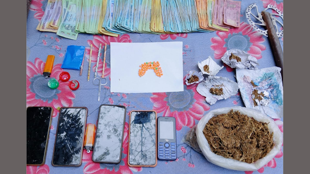 উদ্ধারকৃত মাদক