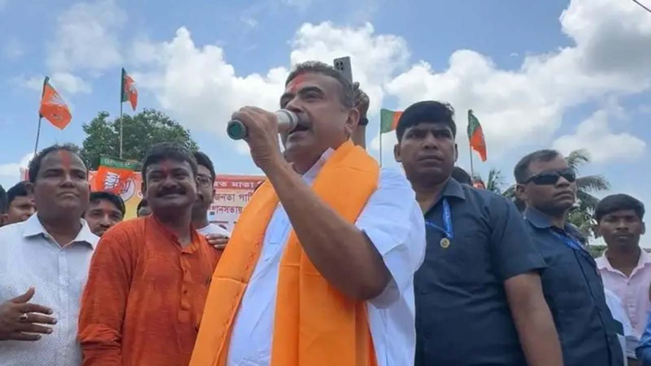 কলকাতার ব্রিগেড প্যারেড গ্রাউন্ডে বিজেপির কর্মসূচি