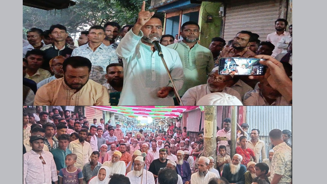 তাহিরপুরের লামাগাঁও বাজারে ধানের শীষের নির্বাচনী উঠান বৈঠকে প্রধান অতিথির বক্তব্যে আনিসুল হক