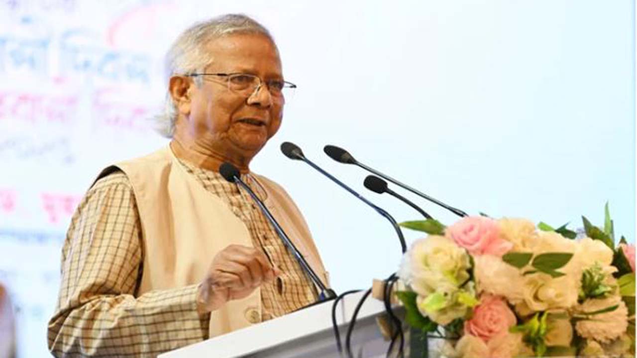 প্রধান উপদেষ্টা অধ্যাপক ড. মুহাম্মদ ইউনূস