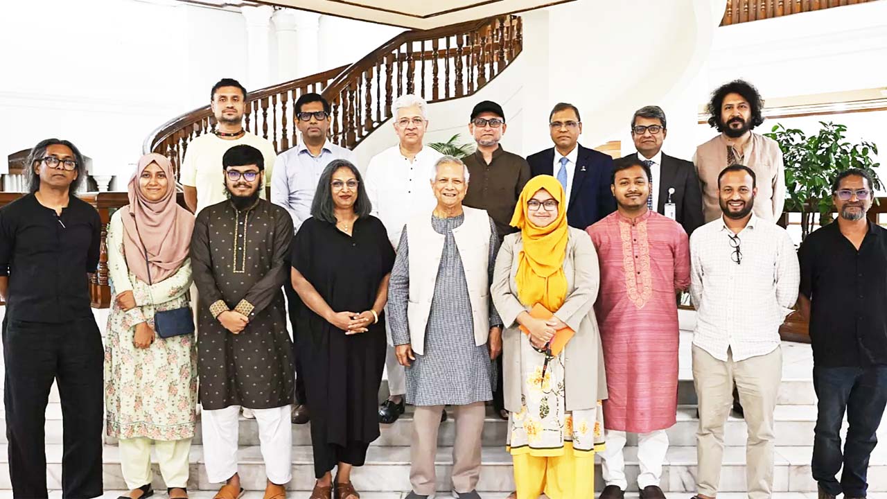 প্রধান উপদেষ্টার সাথে জাদুঘর নির্মাণ কর্তৃপক্ষের বৈঠক