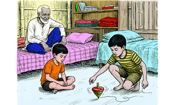 ছোটদের লাটিম খেলা : জাকির সেতু