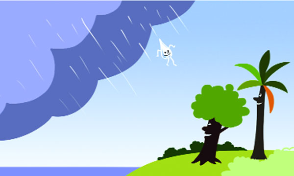 বৃষ্টিফোঁটা ও অভিমানী গাছ : ওবায়দুল সমীর