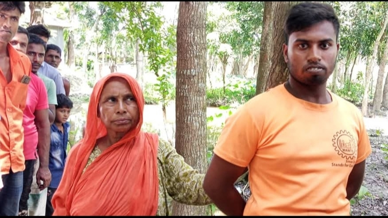 আটক শাশুড়ি ও তার সৎ ছেলে