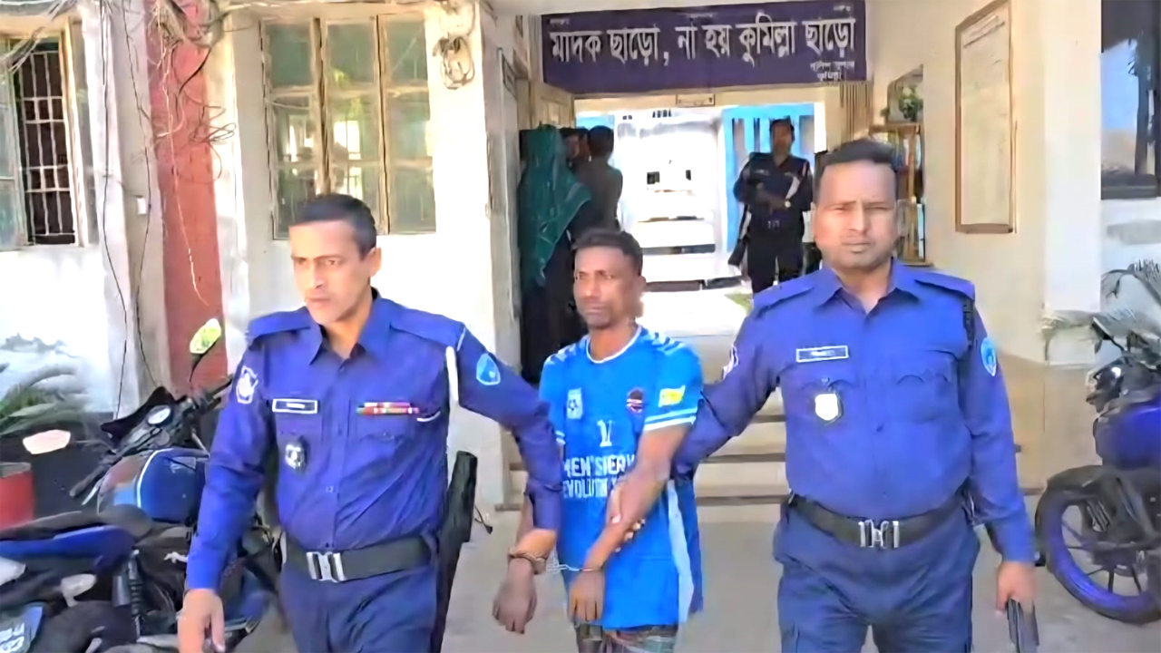 আটক সাদ্দাম হোসেন