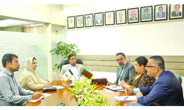 ইউজিসি চেয়ারম্যানের সাথে অস্ট্রেলিয়ান  প্রতিনিধিদলের সাক্ষাৎ