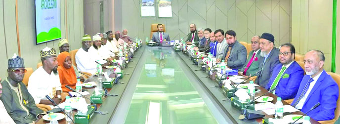 ইসলামী ব্যাংকের সাথে আফ্রিকান প্রতিনিধিদের মতবিনিময়