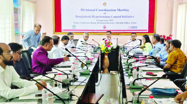 সিলেটে স্বাস্থ্য বিভাগের  সমন্বয় সভা