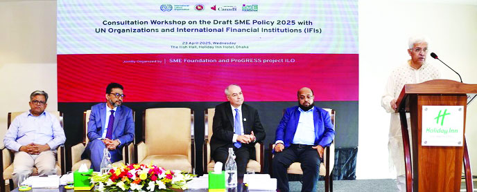 এসএমই খাত শুধু ব্যবসা নয় অর্থনীতির মেরুদণ্ড