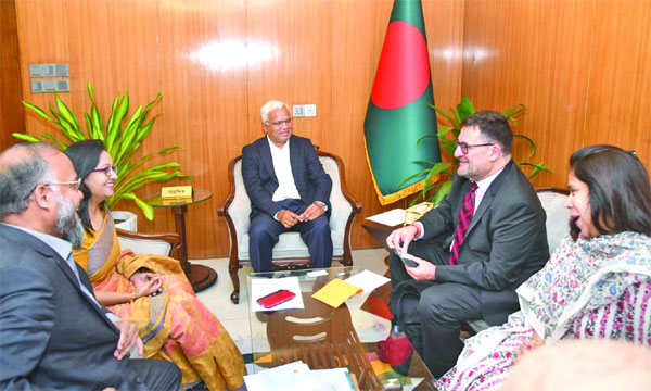 সমাজকল্যাণমন্ত্রী ও প্রতিমন্ত্রীর সাথে বিশ্ব ব্যাংক প্রতিনিধির সৌজন্য সাক্ষাৎ