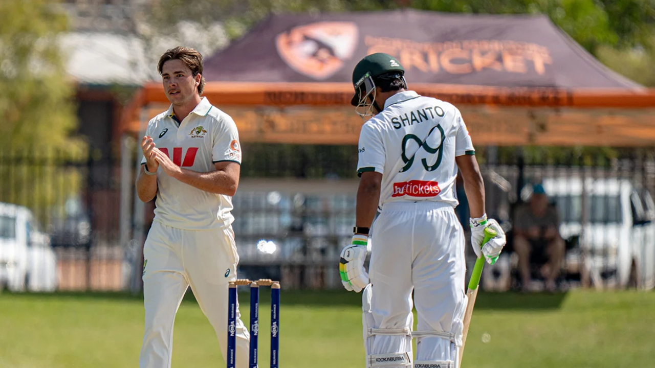 ক্রিকেট অস্ট্রেলিয়া একাদশের বিপক্ষে ইনিংস ও ৩৮ রানে হেরেছে বাংলাদেশ