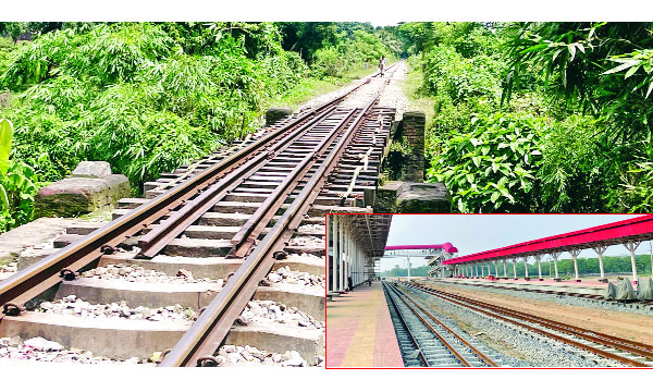 দোহাজারী-পাহাড়তলী রেললাইন ব্রডগেজে   উন্নীতকরণের কাজ শুরু নভেম্বরে