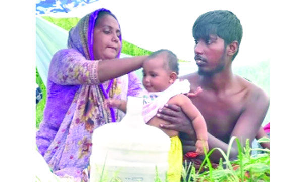 বিএসএফের পুশইনের শিকার ৬ মাসের শিশু