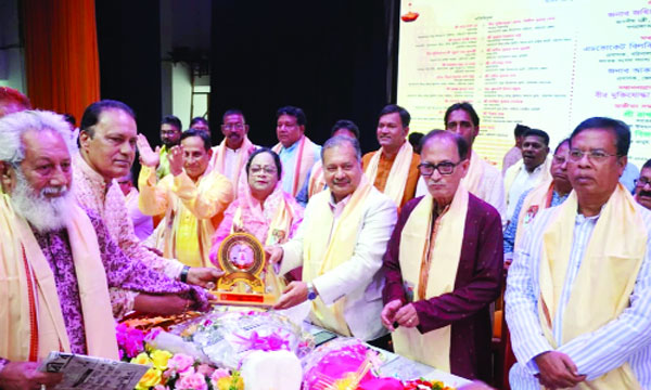 তথ্যমন্ত্রী জহির উদ্দিন স্বপন বরিশাল শিল্পকলা একাডেমিতে বাংলাদেশ পূজা উদযাপন পরিষদ, বরিশাল জেলার দ্বি-বার্ষিক সম্মেলনে অংশ নেন : পিআইডি